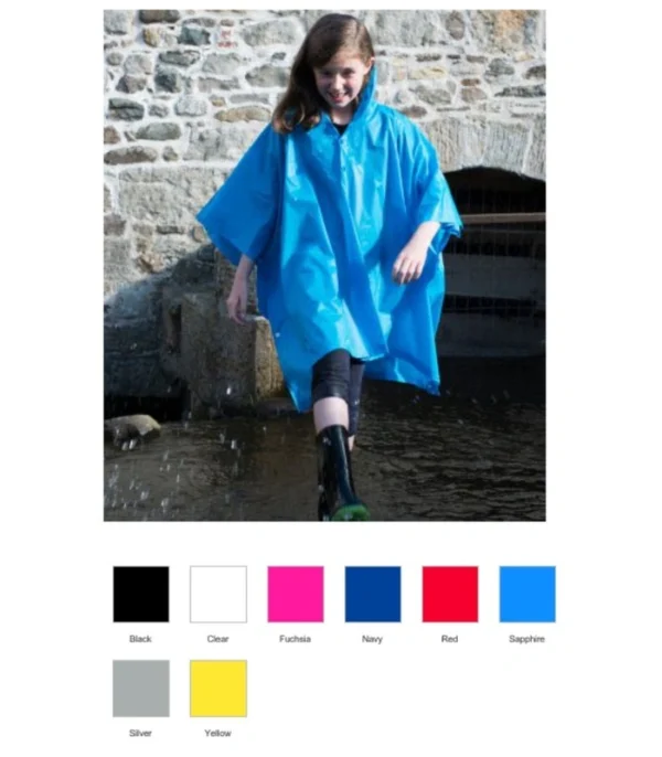 Splashmacs SC19 Kid's Rain Poncho